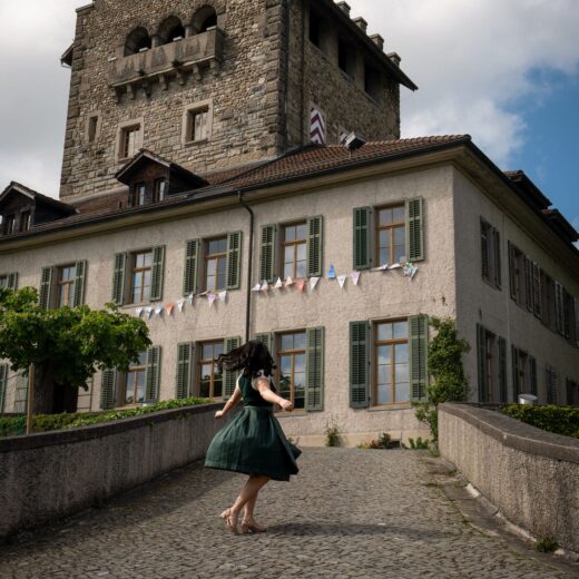 Ich engagiere mich in meiner Freizeit gerne in der Community,